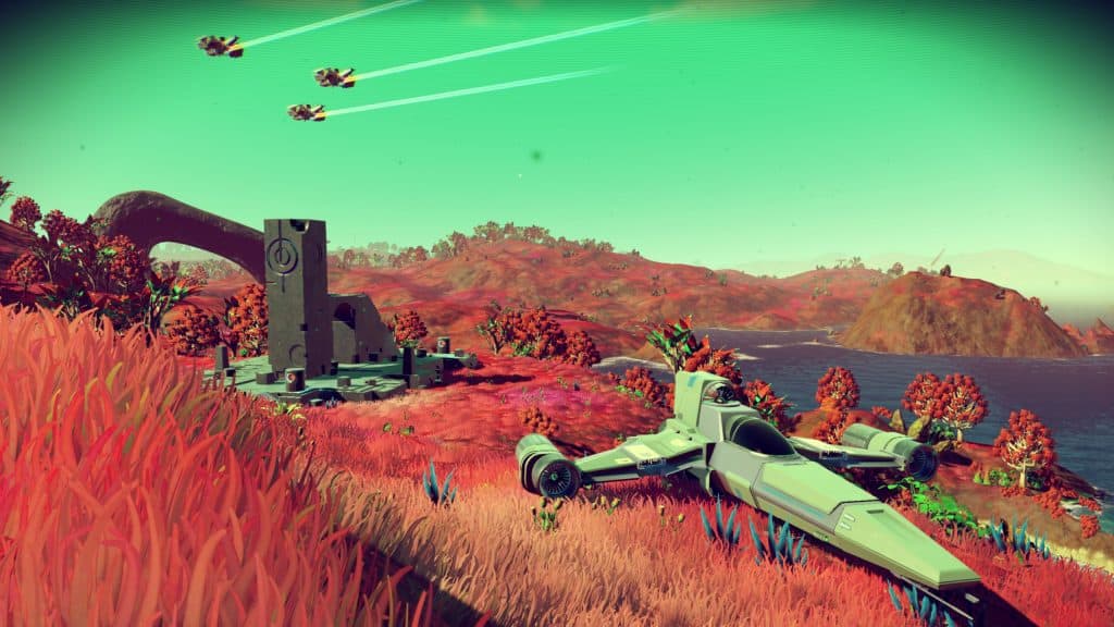 No man s sky версия. Mo mans Sky геймплей. No man's Sky истребители. No man's Sky звездолеты. No man's Sky корабли истребители.