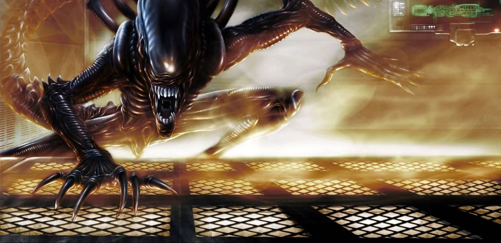 Alien:Isolation - Xenomorph in Troubles Grilling