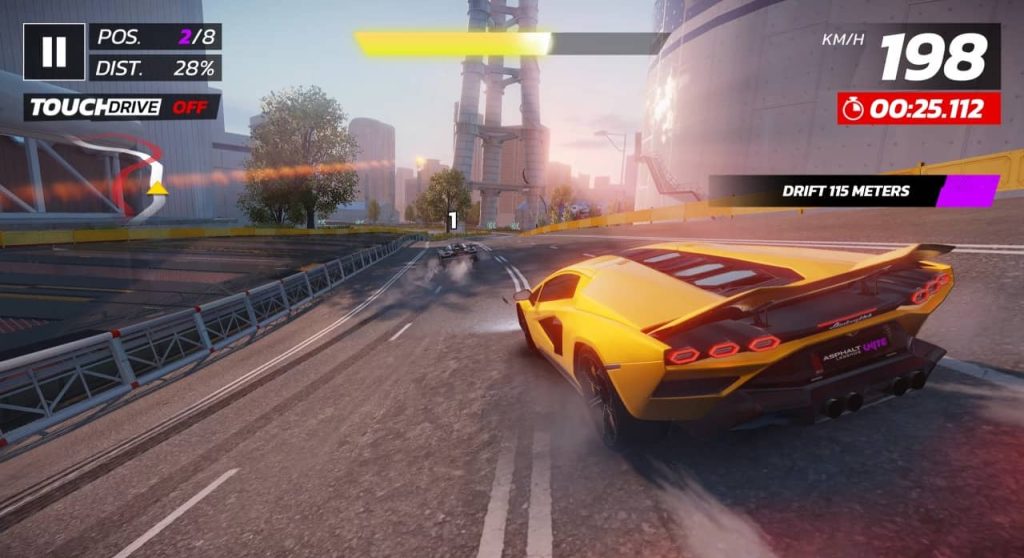 Asphalt Legends Unite Lamborghini Drifting