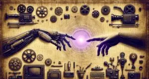 AI Revolution in Gaming: The Punk Side of Progress Developers loosing jobs due AI, generated by AI