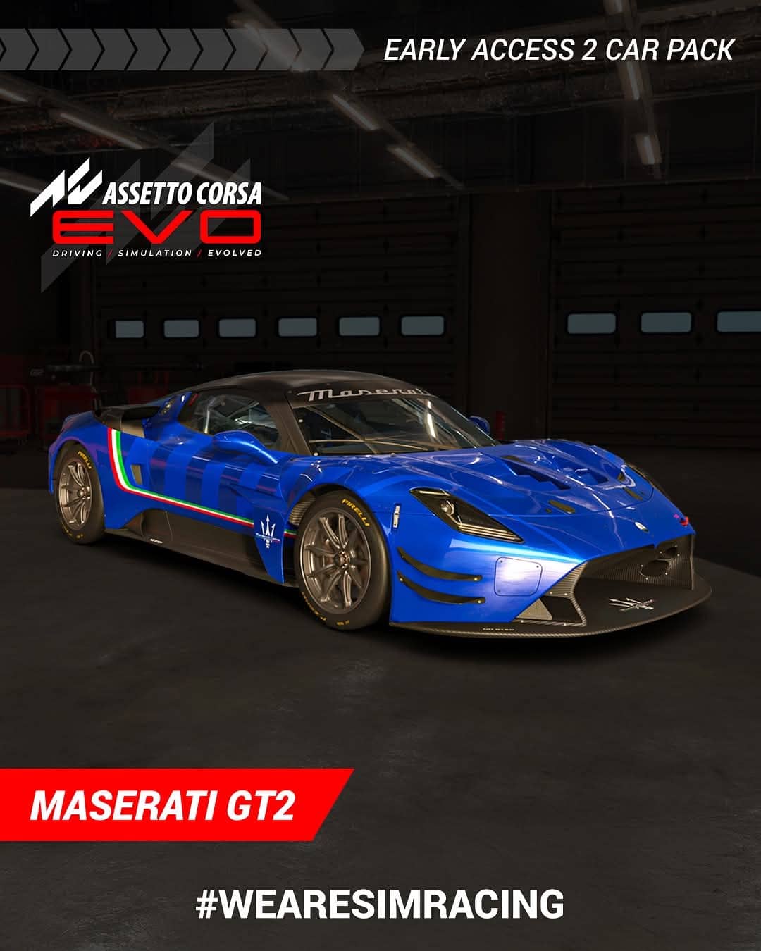 Assetto Corsa Evo Early Access update - Maserati GT2