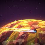 One of the first things you'll notice is that you don't actually get to fly your ship. You'll be treated to some rudimentary turret pew-pew and asteroid dodgeball but that's about it.