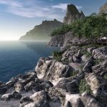 Crysis doesn't really insist on you going supersoldier from the off. Which is kind of neat when it comes to its overall pacing. It also gave me plenty of space to do what I came here to do: landscape photography...