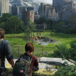 Last of Us Remake PS5 Joel Ellie Girrafes