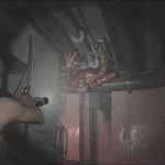 Resident Evil 2 Remake Crawling Monsters up side Down Shooting