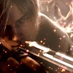 Resident Evil 4 Remake - Leon Shooting Close Up Resident Evil 4 Remake - Leon Shooting Excelent Close Up