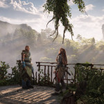 Horizon Forbidden West Burning Shores DLC Aloy and SylensIn game Picture