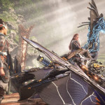 Horizon Forbidden West Burning Shores DLC Aloy before Sunwing take off In game Picture