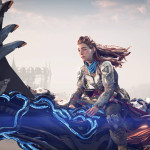 Horizon Forbidden West Burning Shores DLC Aloy rides a Sunwing Feature Picture In game Picture