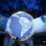 Horizon Forbidden West Burning Shores DLC Earth Hologram In game Picture