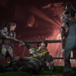 Horizon Forbidden West Burning Shores DLC Interrogation In game Picture