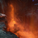 Horizon Forbidden West Burning Shores DLC Volcanic activity underground In game Picture