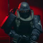 Call of Duty® Black Ops 6 Campaign - Pantheon Juggernaut on scene Call of Duty® Black Ops 6 Campaign - Pantheon Juggernaut on scene