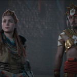 Horizon Zero Dawn Remastered - Aloy with King Avad before the Battle Horizon Zero Dawn Remastered - Aloy with King Avad before the Battle