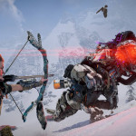 Horizon Zero Dawn Remastered - Fighting Thunderjaw Horizon Zero Dawn Remastered - Fighting Thunderjaw