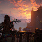 Horizon Zero Dawn Remastered - Sunset from Meridian Balcony Horizon Zero Dawn Remastered - Sunset from Meridian Balcony