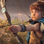 Horizon Zero Dawn Remastered - Young Aloy with a Bow Horizon Zero Dawn Remastered - Young Aloy with a Bow