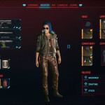 Cyberpunk 2077 Update 2.0 - Character Equipment