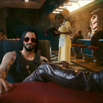 Cyberpunk 2077 Update 2.0 - Johnny Silverhand at Dinner