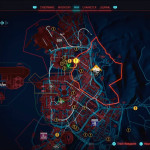 Cyberpunk 2077 Update 2.0 - Night City Map